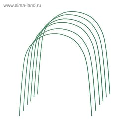 Дуги для парника, металл в кембрике 3 м, d=10 мм, набор 6 шт., Greengo