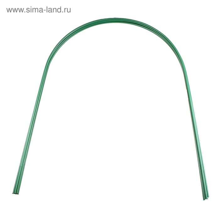 Дуги для парника, металл в кембрике 3 м, d=10 мм, набор 6 шт., Greengo