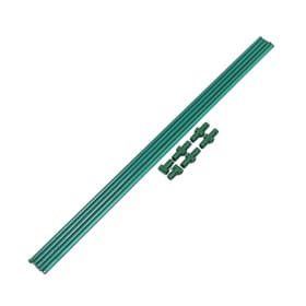 Комплект для сборки парника, 5 перекладин L = 0.9 м, d=10 мм, (без дуг), «Эконом»