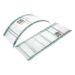 Арка садовая, 240×125×36.5 см, для вьющихся растений, металлическая, зелёная, Greengo