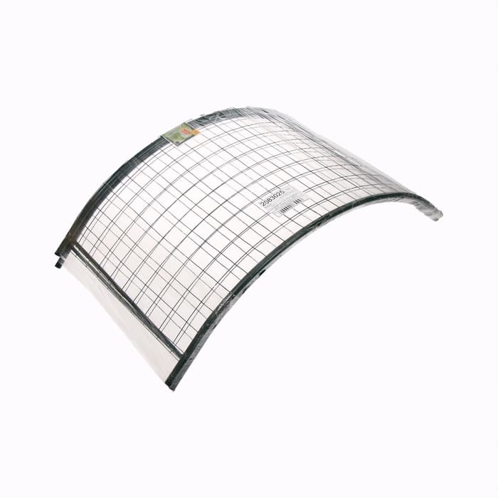 Арка садовая, 230×125×50 см, для вьющихся растений, металлическая, зелёная, «Сетка», Greengo