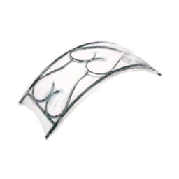 Арка садовая, 230×125×36.5 см, для вьющихся растений, металлическая, зелёная