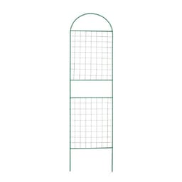 Шпалера, 187×50×1 см, металл, зелёная, «Сетка комбинированная»