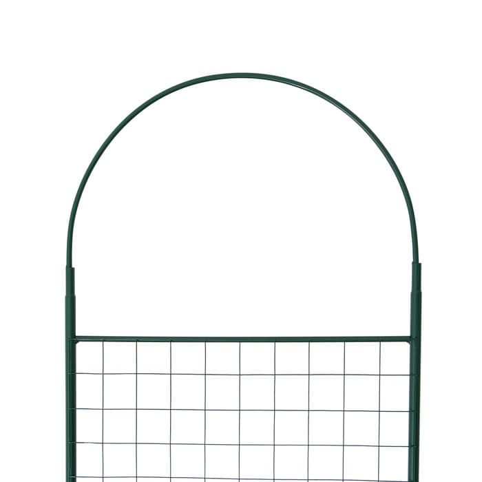 Шпалера, 190×50×1.6 см, металл, зелёная, «Сетка разборная»