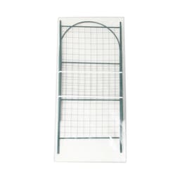 Шпалера, 190×50×1.6 см, металл, зелёная, «Сетка разборная»