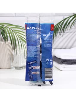 Бритвенные станки одноразовые Rapira Sprint, 2 лезвия, 5 шт.