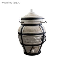 Тандыр «Сармат Есаул», h=82 см, d=54 см, 81 кг, 8 шампуров, кочерга, совок
