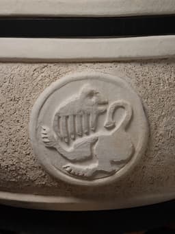 Тандыр «Скиф», h=90 см, d=64 см, 125 кг, с поворот. крышкой, 12 шампуров, кочерга, совок, колосник