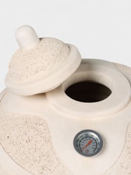 Тандыр «Скиф», h=90 см, d=64 см, 125 кг, с поворот. крышкой, 12 шампуров, кочерга, совок, колосник