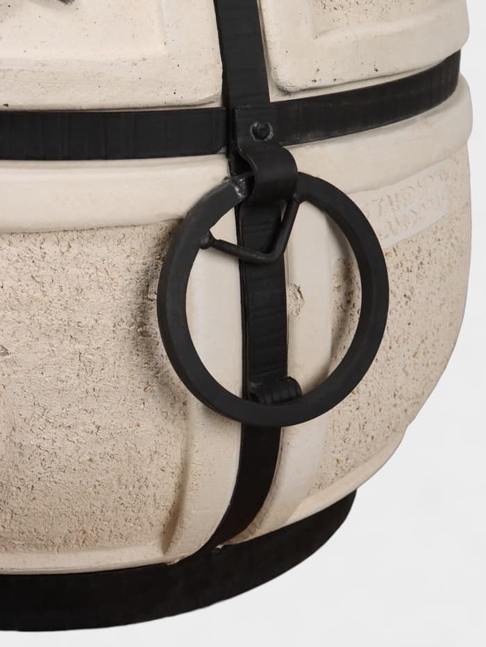 Тандыр «Скиф», h=90 см, d=64 см, 125 кг, с поворот. крышкой, 12 шампуров, кочерга, совок, колосник