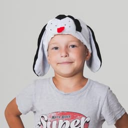 Карнавальная шапка «Собака далматинец» обхват головы 52-54 см