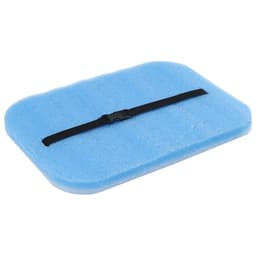 Сидушка туристическая на резинке maclay, с фольгой, 40×27×2.5 см, синяя