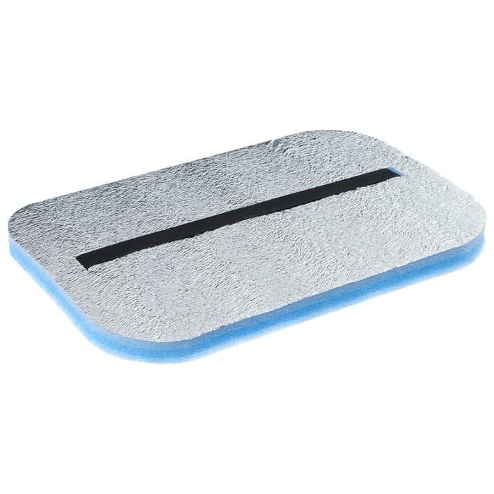 Сидушка туристическая на резинке maclay, с фольгой, 40×27×2.5 см, синяя