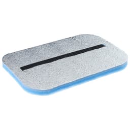 Сидушка туристическая на резинке maclay, с фольгой, 40×27×2.5 см, синяя