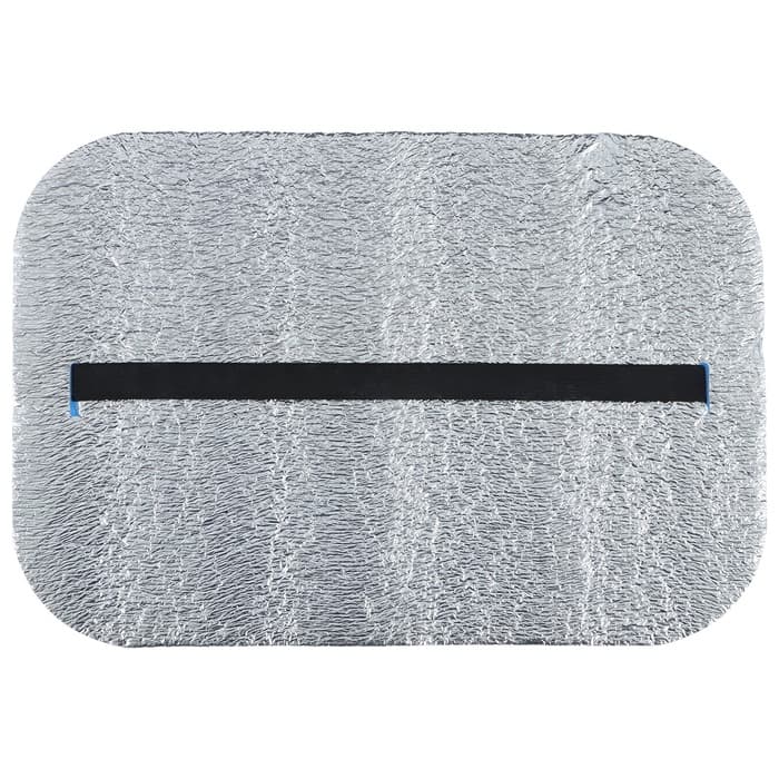 Сидушка туристическая на резинке maclay, с фольгой, 40×27×2.5 см, синяя