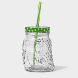 Кружка с крышкой и трубочкой «Сова», 470 мл, 10×11.5×12.5 см, стекло, МИКС