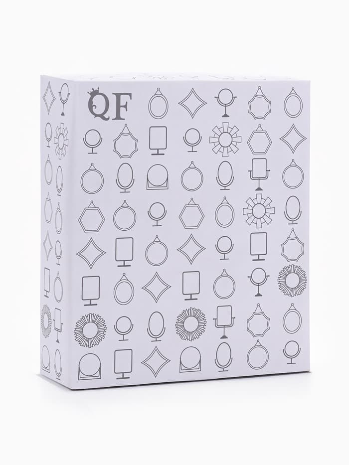 Зеркало настольное, овальное, на гибкой ножке, 16×29 см, (15.2×18.7 см), МИКС