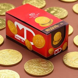 Медали шоколадные «Пиастры», 25 г