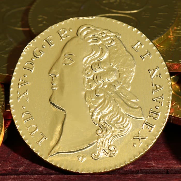 Медали шоколадные «Пиастры», 25 г