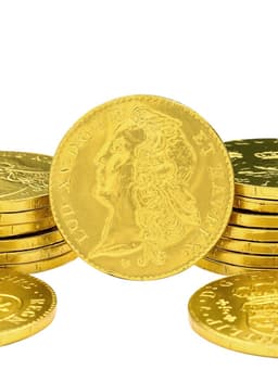 Медали шоколадные «Пиастры», 25 г