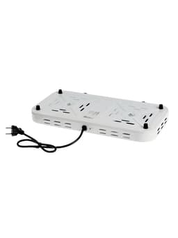 Плитка электрическая Luazon LHP-003, 2 конфорки, 2000 Вт, нагреватель спираль, белая