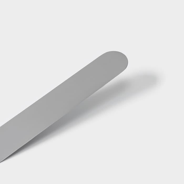 Кондитерская лопатка - палетка, изогнутая, 32 см, рабочая часть 20 см, для блинов, чёрная