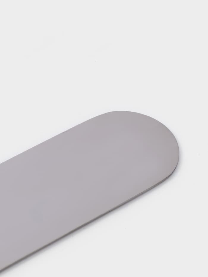 Кондитерская лопатка - палетка, изогнутая, 36 см, рабочая часть 24 см, для блинов, коричневая