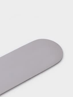 Кондитерская лопатка - палетка, изогнутая, 36 см, рабочая часть 24 см, для блинов, коричневая