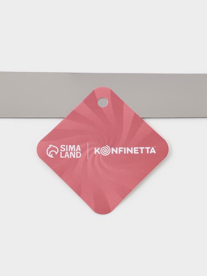 Кондитерская лопатка - палетка, изогнутая, 36 см, рабочая часть 24 см, для блинов, коричневая