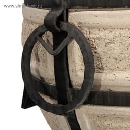 Тандыр «Сармат Донской», h=67 см, d=42 см, 56 кг, 8 шампуров, кочерга, совок