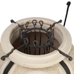 Тандыр «Сармат Атаман» h=107 см, d=61, 130 кг, 12 шампуров, кочерга, совок, керамика