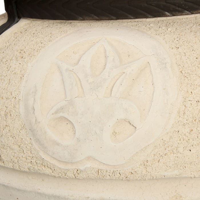 Тандыр «Сармат Атаман» h=107 см, d=61, 130 кг, 12 шампуров, кочерга, совок, керамика