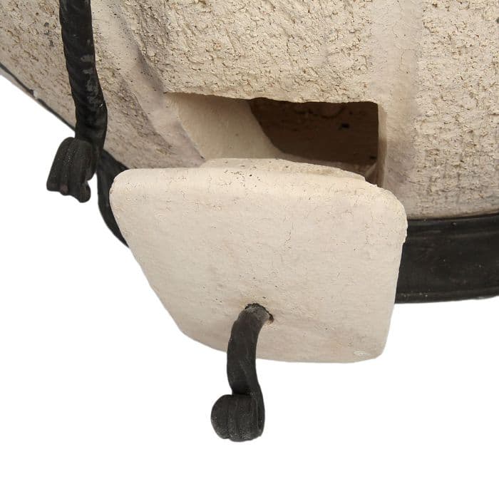 Тандыр «Сармат Аладдин» мини, h=91 см, d=62, 100 кг, 12 шампуров, кочерга, совок, керамика