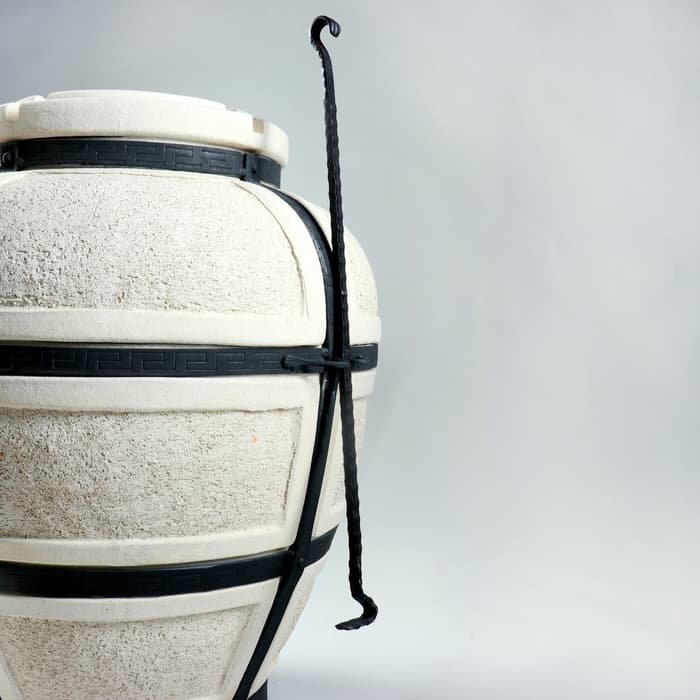 Тандыр «Сармат Большой», h=103 см, d=59 см, 125 кг, 8 шампуров, кочерга, совок