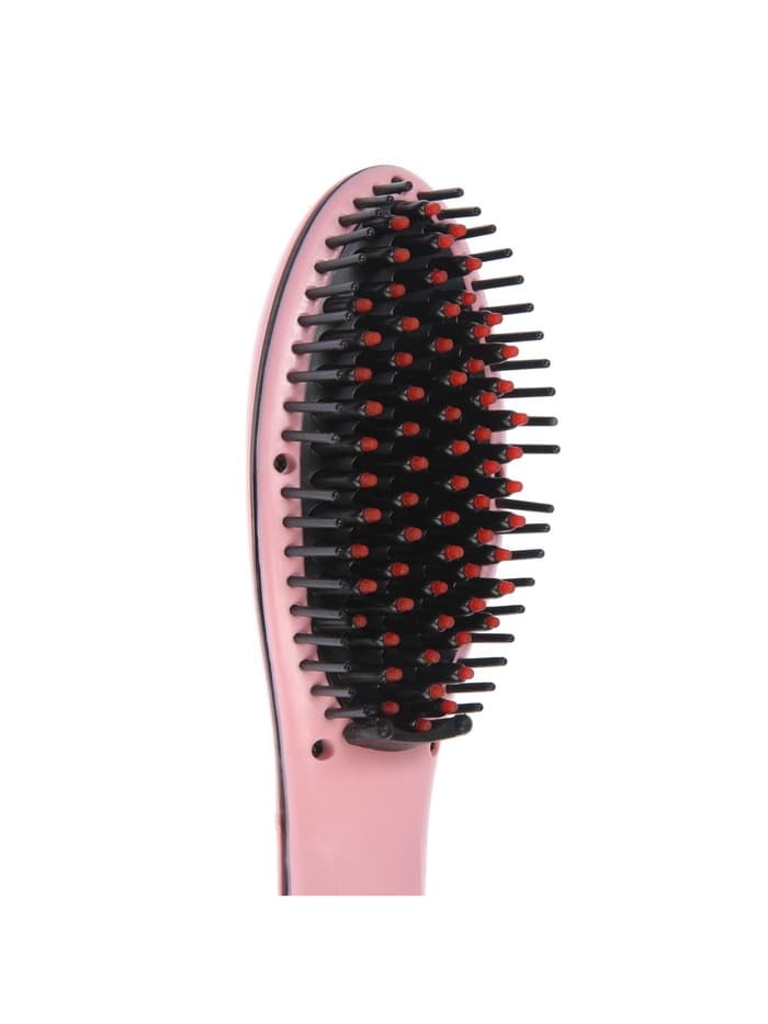 Расческа Luazon LR-01, электрическая, 35 Вт, дисплей, регулировка температуры, 220 В, розовая