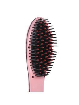 Расческа Luazon LR-01, электрическая, 35 Вт, дисплей, регулировка температуры, 220 В, розовая