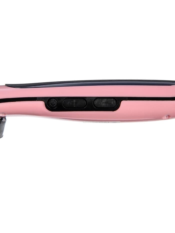 Расческа Luazon LR-01, электрическая, 35 Вт, дисплей, регулировка температуры, 220 В, розовая