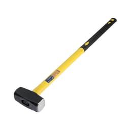 Кувалда кованая ТУНДРА, удлиненная фиберглассовая трехкомпонентная рукоятка, 3 кг