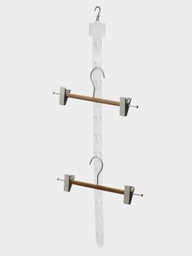 Стрип лента с подвесом на 12 крючков, L=63.5 см, 10 шт. прозрачный