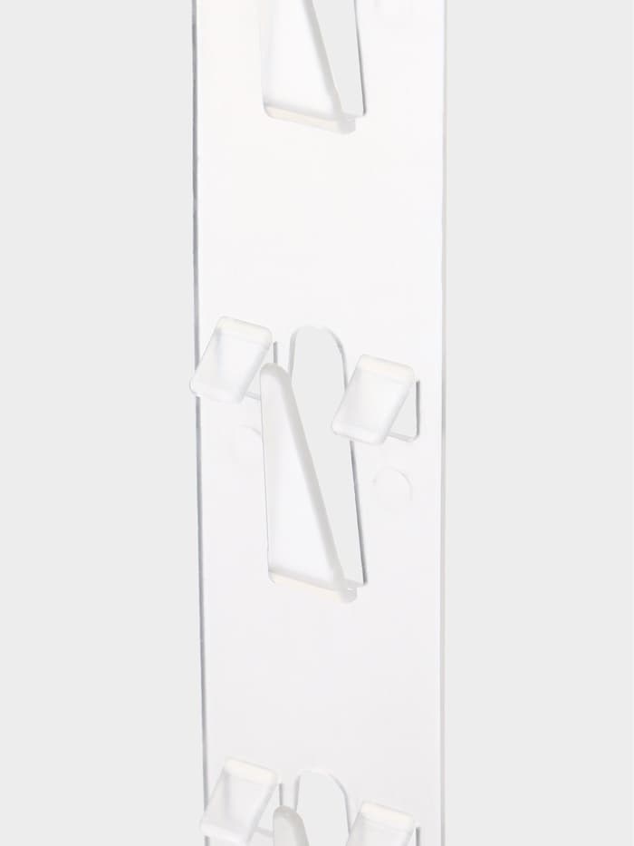 Стрип лента с подвесом на 12 крючков, L=63.5 см, 10 шт. прозрачный