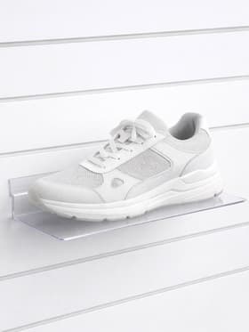 Полка для экономпанелей, для обуви, 25×12 см, оргстекло 2 мм