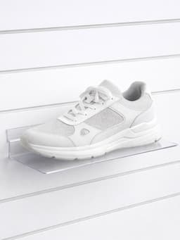 Полка для экономпанелей, для обуви, 25×12 см, оргстекло 2 мм