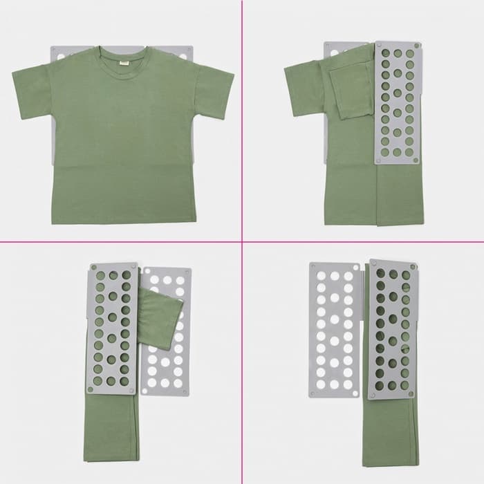 Приспособление для складывания одежды 47.5×40 см, серое