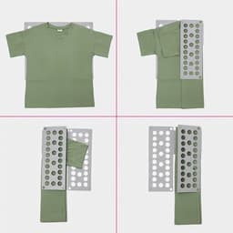 Приспособление для складывания одежды 47.5×40 см, серое