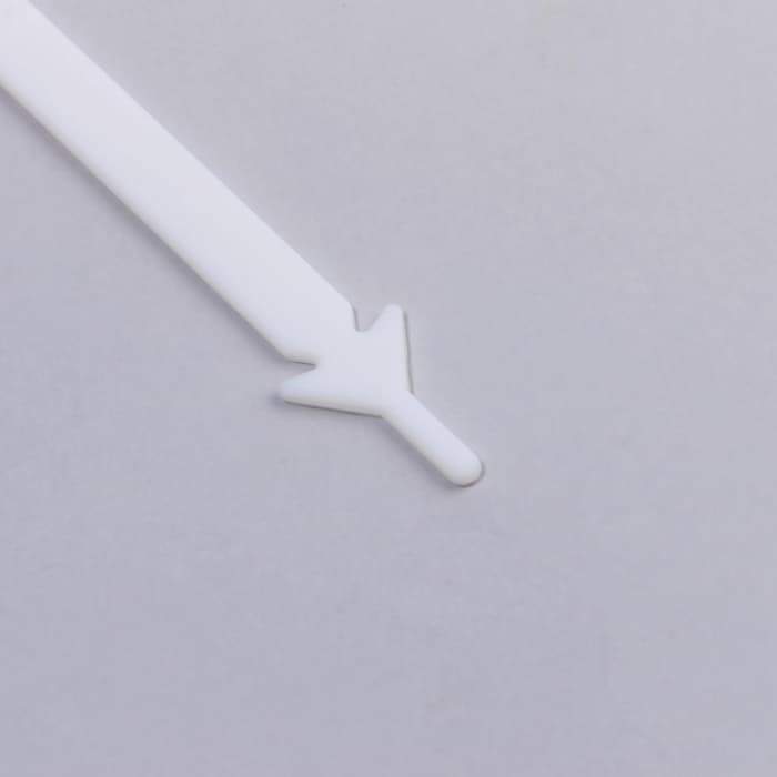 Шнурки для обуви, 6 шт., силиконовые, плоские, 13 мм, 9 см, белые