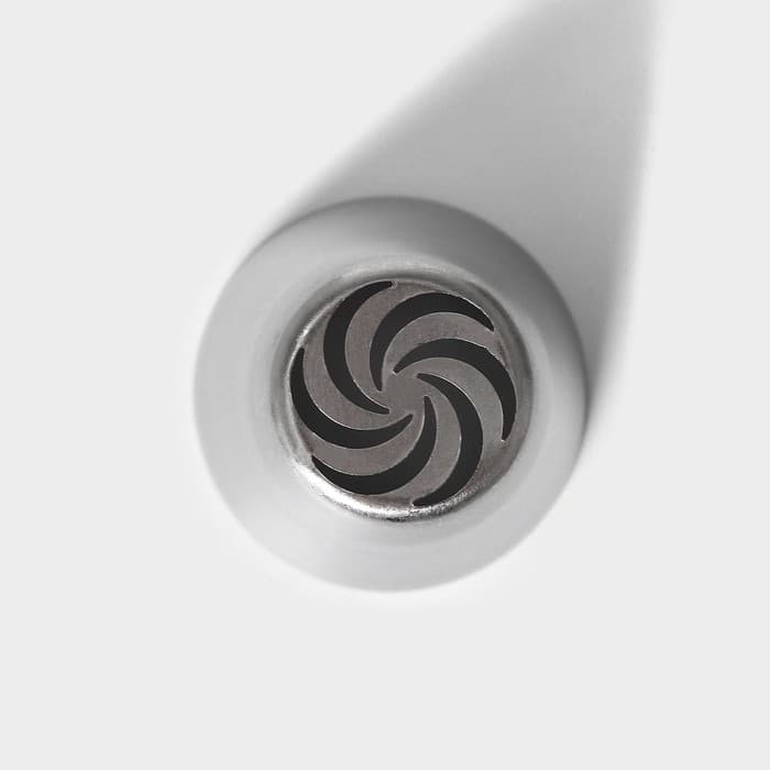 Насадка кондитерская KONFINETTA «Вихрь», d=3.7 см, выход d=2 см, нержавеющая сталь