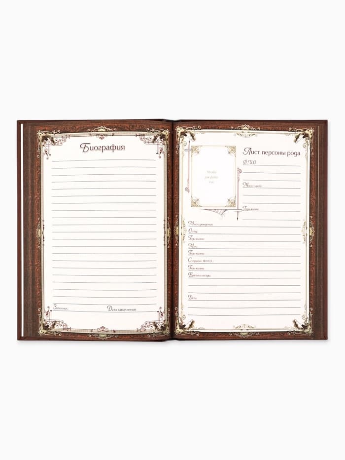 Родословная книга «Древо», 56 листов, 16.5×24 см