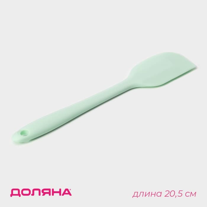 Лопатка кухонная Доляна «Винфор», 20.5×3.8 см, мятная