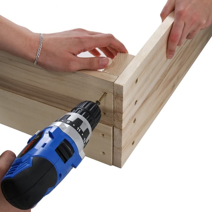 Ограждение для песка деревянное, с крышкой, 100×100×18 см, без покраски, лавочки (2 шт.), Greengo