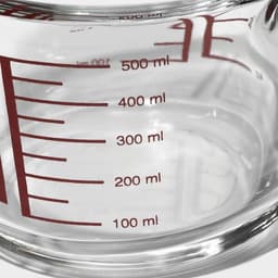 Кувшин мерный Доляна «Классика», 500 мл, 18×13×9 см, жаропрочное стекло, прозрачный